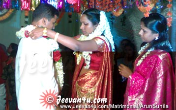 Arun Sunila Marriage Photographs